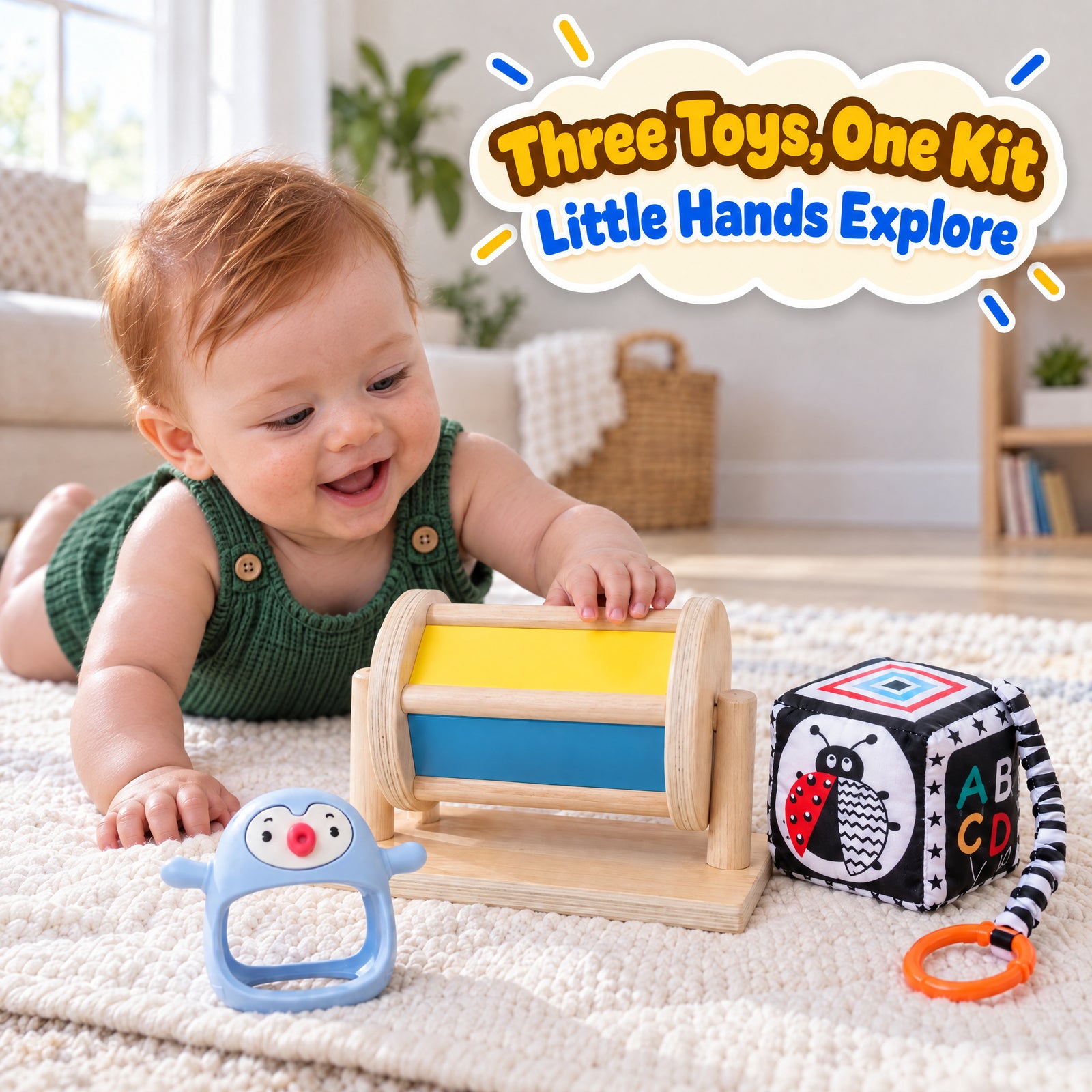 Multi-Sensory Developmental Toys Kit