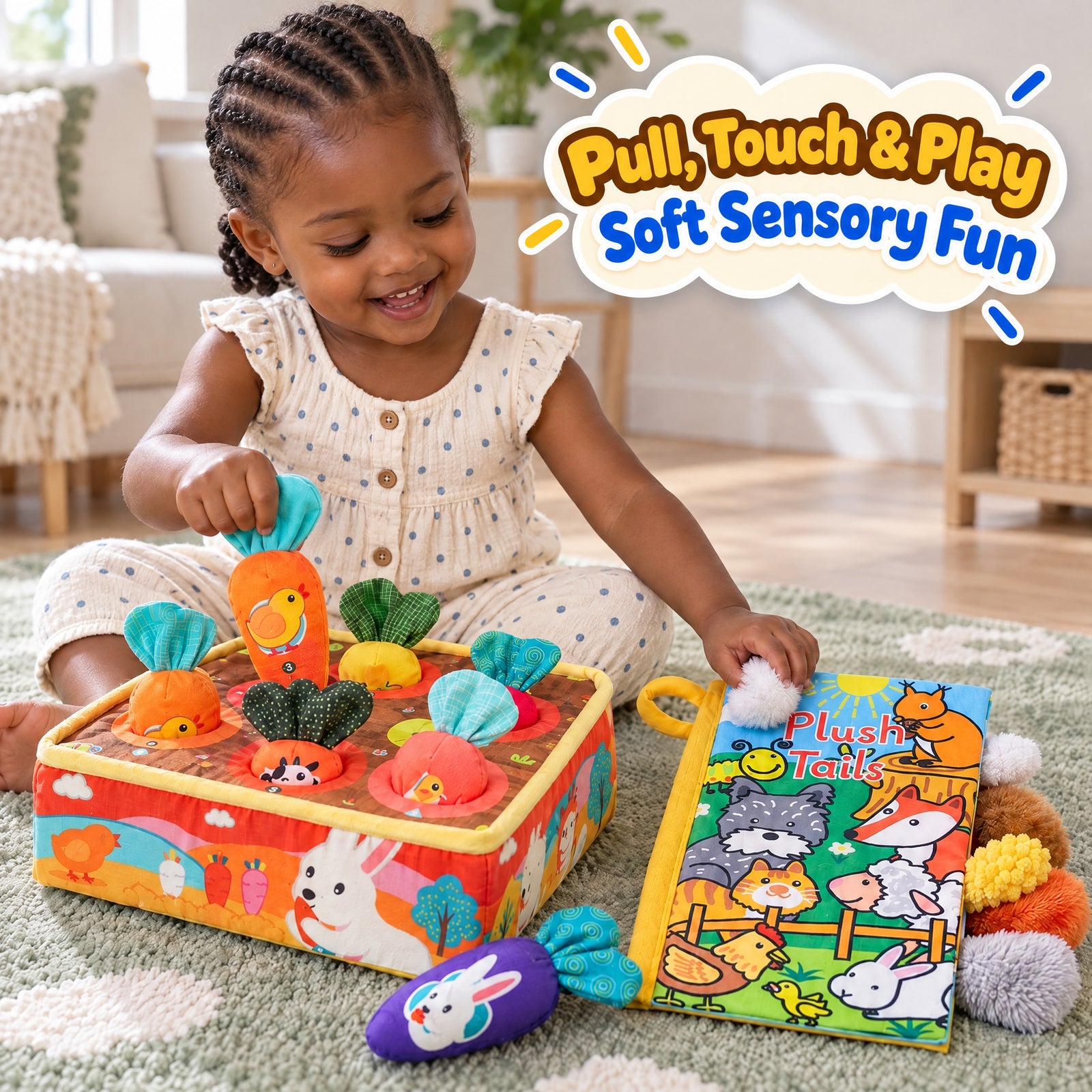 Carrots Magic & Animal Tails Sensory Kit