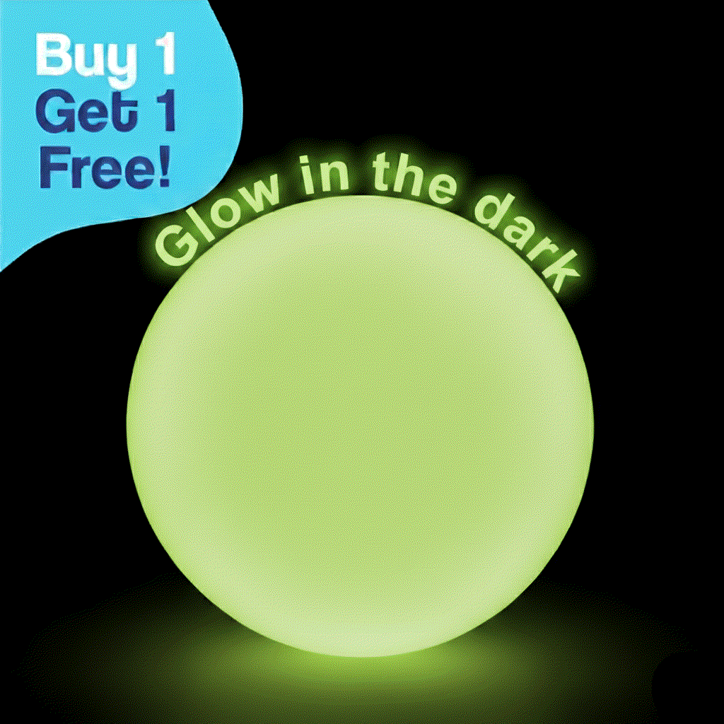 Glow in the dark Giant Jelly Balloon Ball inflatable toy with Buy 1 Get 1 Free offer for active outdoor play
