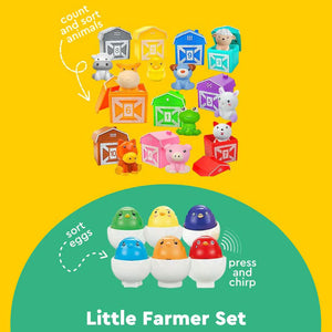 Montessori Farm Animals Counting & Sorting Set