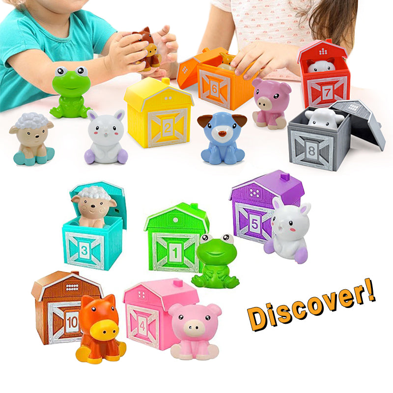 Montessori Farm Animals Counting & Sorting Set