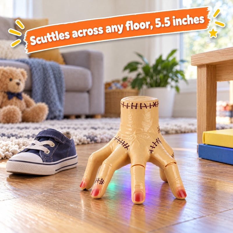 Crawling Hand Toy with Lights & Music