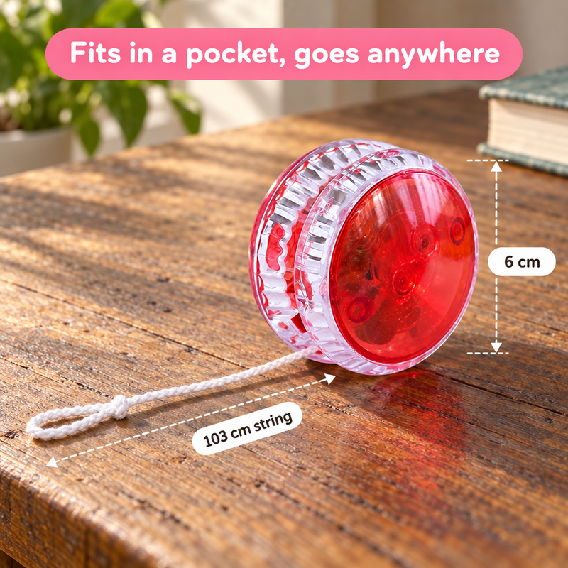 Light-Up Trick Yo-Yo (4 Pack)