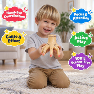Crawling Hand Toy with Lights & Music