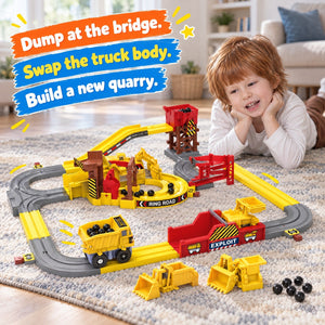 Quarry Adventure Build & Load Track Set