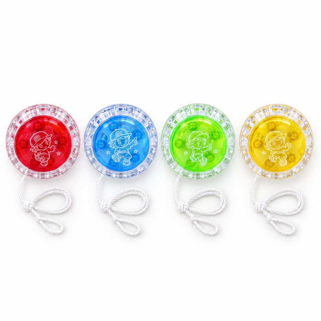 Light-Up Trick Yo-Yo (4 Pack)