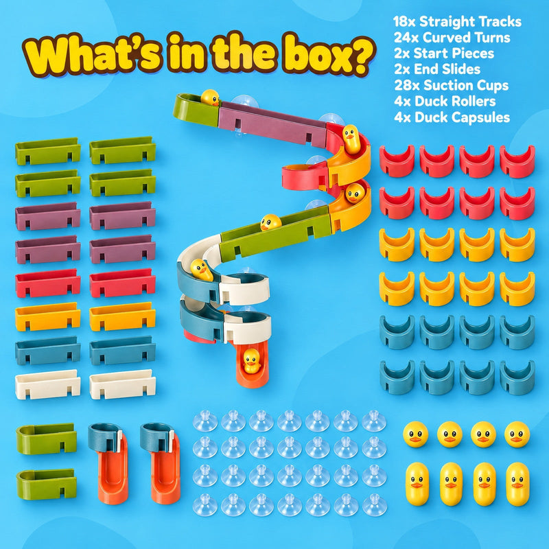 Duck Slide Bath Track Builder