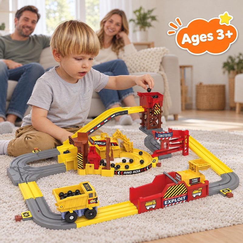 Quarry Adventure Build & Load Track Set
