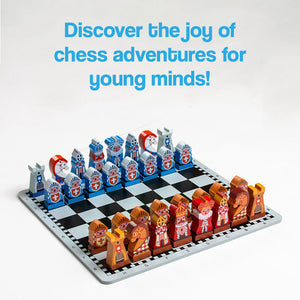 Checkmate Kingdom Educational Chess Set for Kids