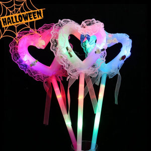 3-Piece Enchanted Halloween LED Fairy Wands